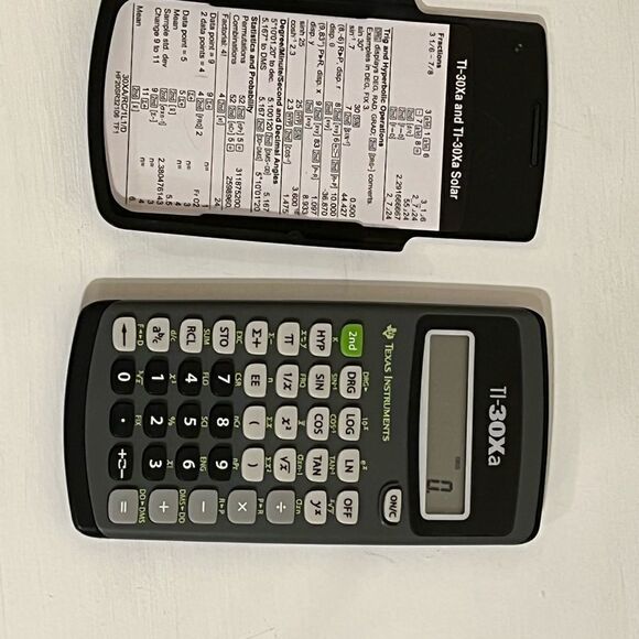 Texas Instruments TI-30Xa Scientific Calculator w/ Case - Used tested - Picture 7 of 14